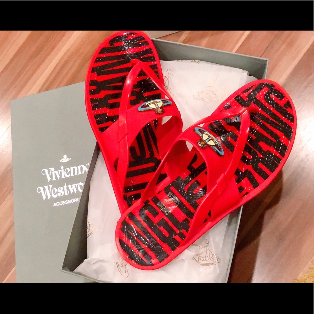 BNIB Vivienne Westwood Men Flip flops